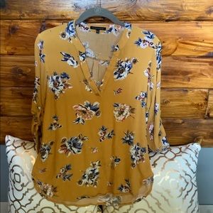 Staccato Floral Blouse